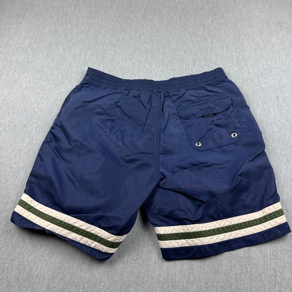 Abercrombie & Fitch Shorts Mens Large Blue Board Swim Trunks Beach Surfing Lined - Picture 12 of 13